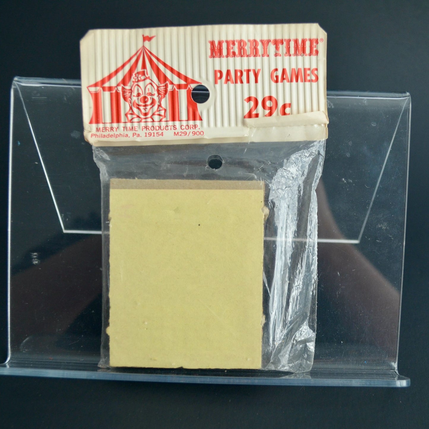 Herbert Specialty Co Punch Board Game Vintage NOS New Life of the Party Coo Coo