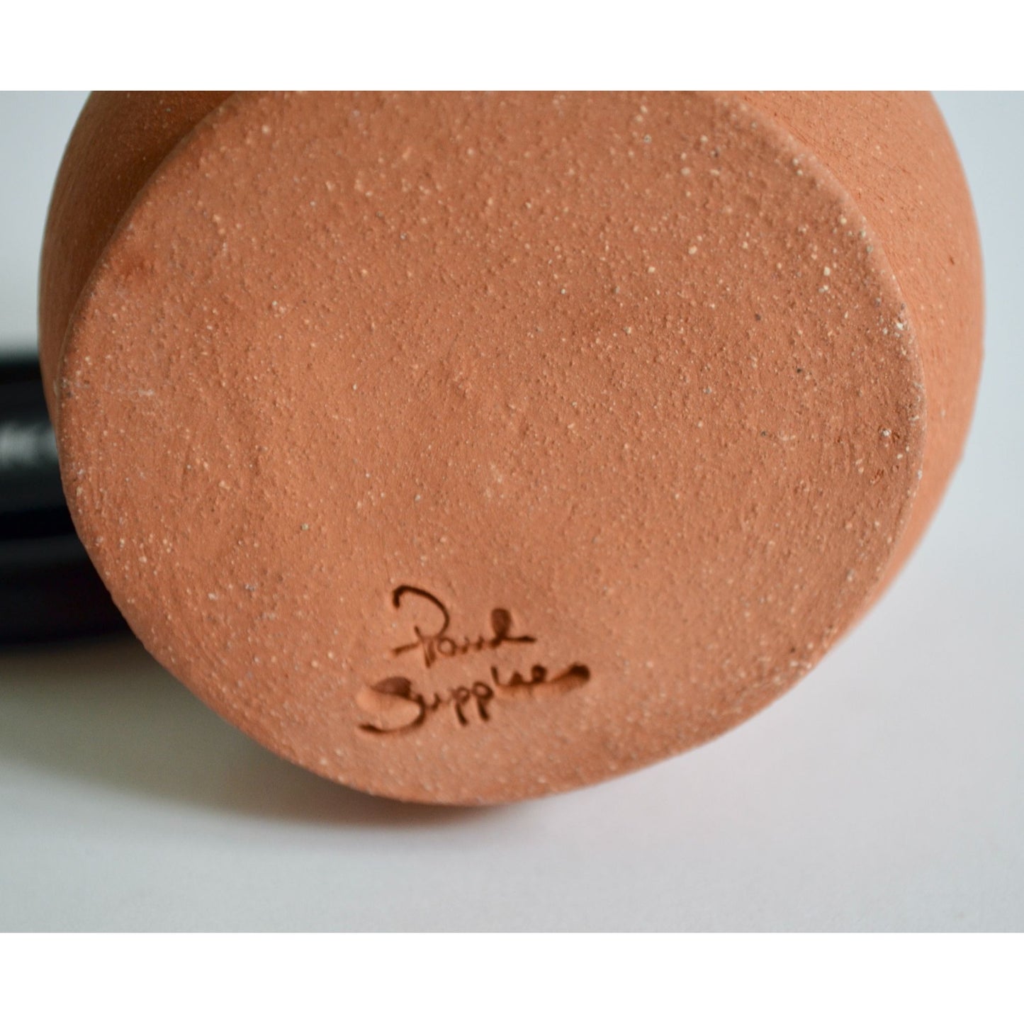 Paul Supplee Signed Art Pottery Small Vase Vessel Ceramic Clay