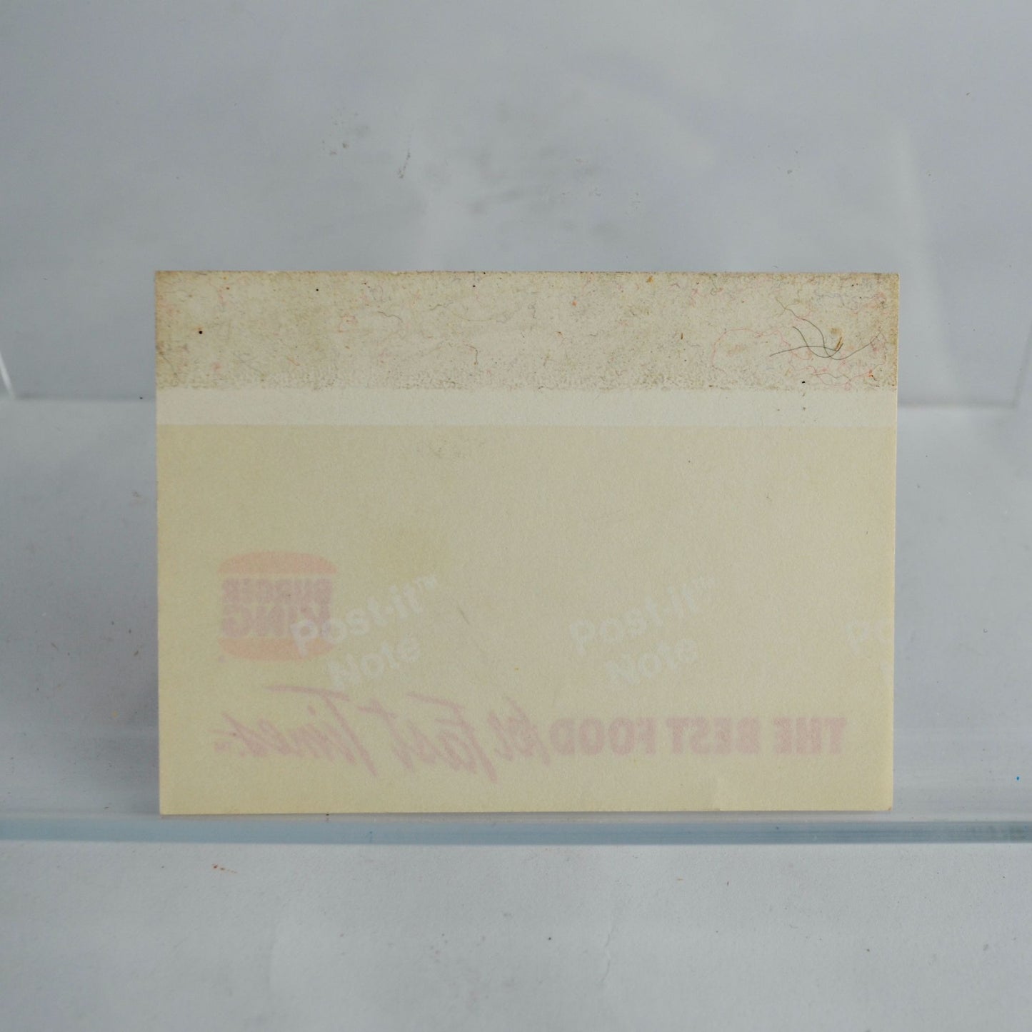 Burger King Vintage Post-Its Paper Pad