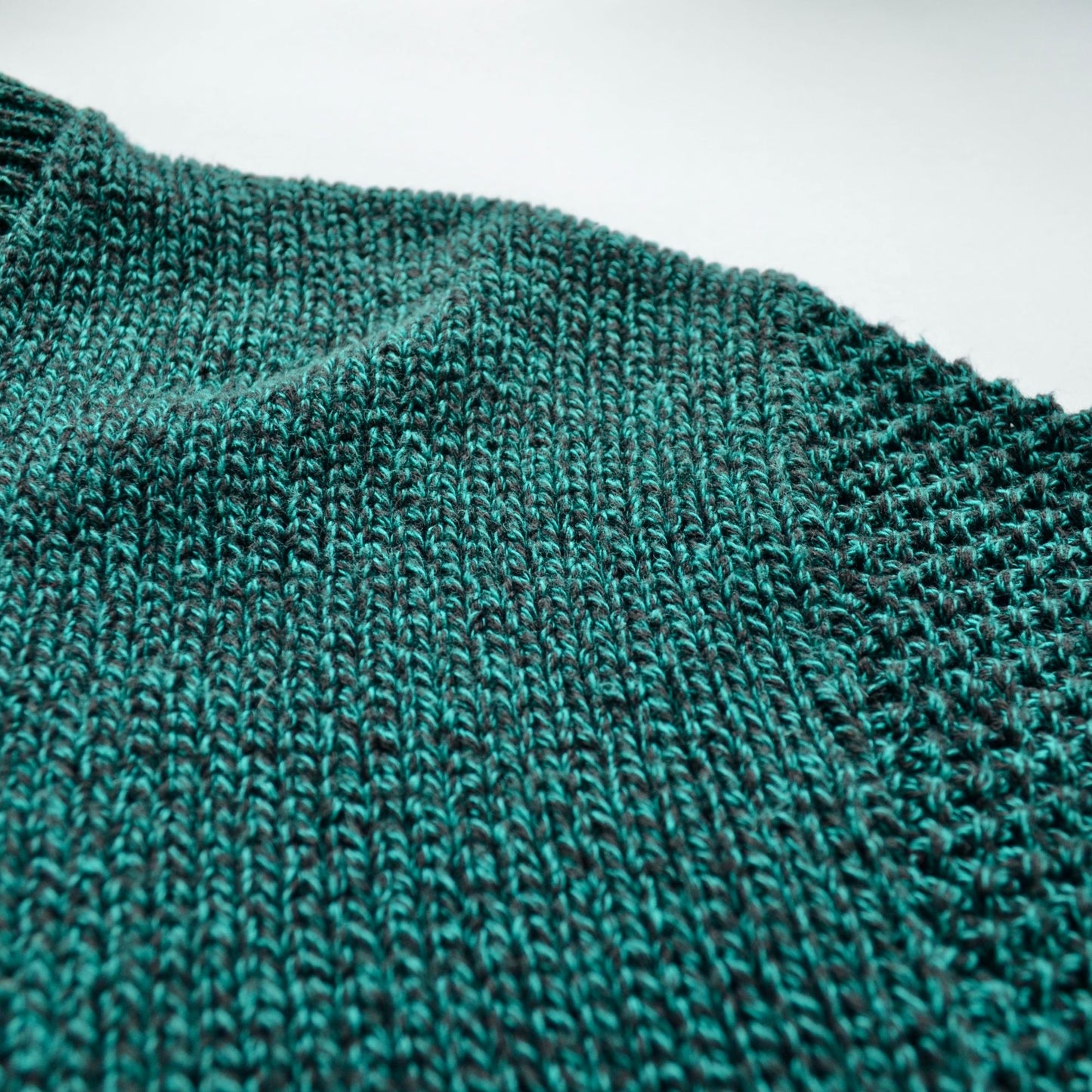 Vintage 90s 100% Cotton Teal Blue Green Crewneck Sweater Boathouse Row Men's Large