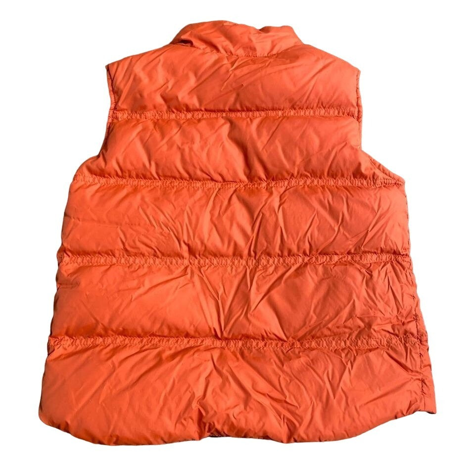 Land’s End Orange Boys Winter Vest Medium 6/7
