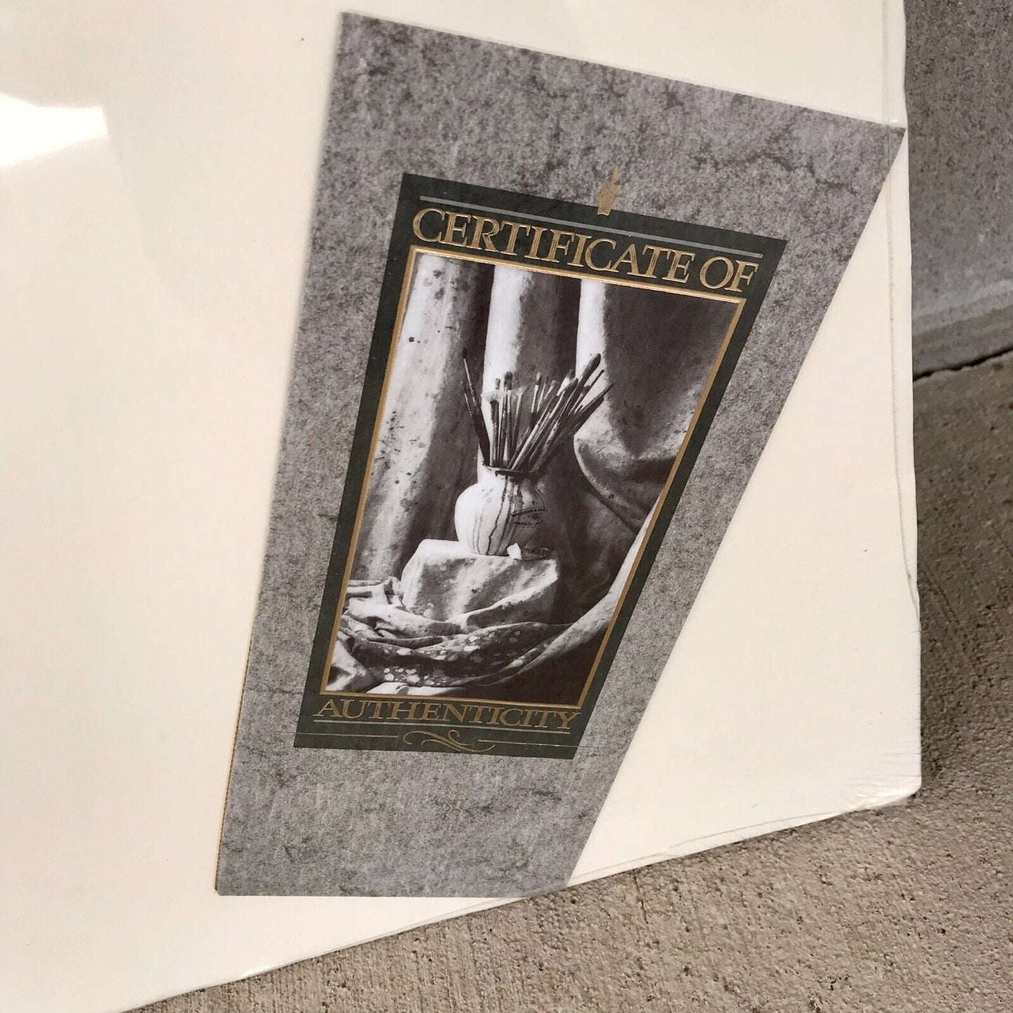 Robert Olson “Harmony” Ballerina Ballet Dancer Signed & Numbered Art Print 1989