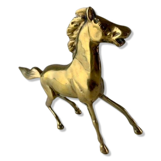Brass Horse Figurine