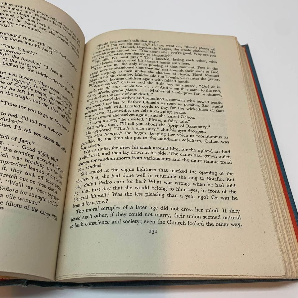 1945 Captain from Castile Samuel Shellabarger Hardcover Book