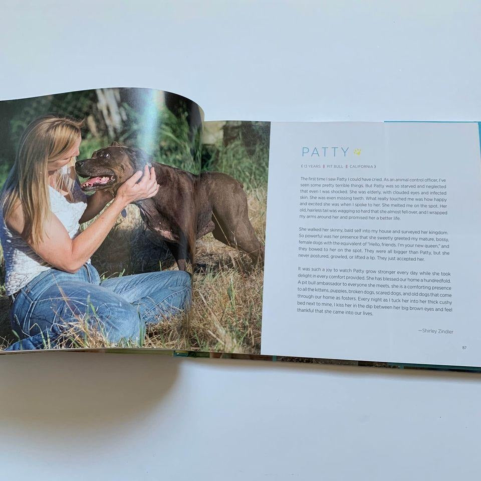 New Unconditional Older Dogs Hardcover Book