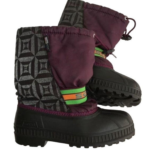 Sorel Purple Winter Boots with Illuminite