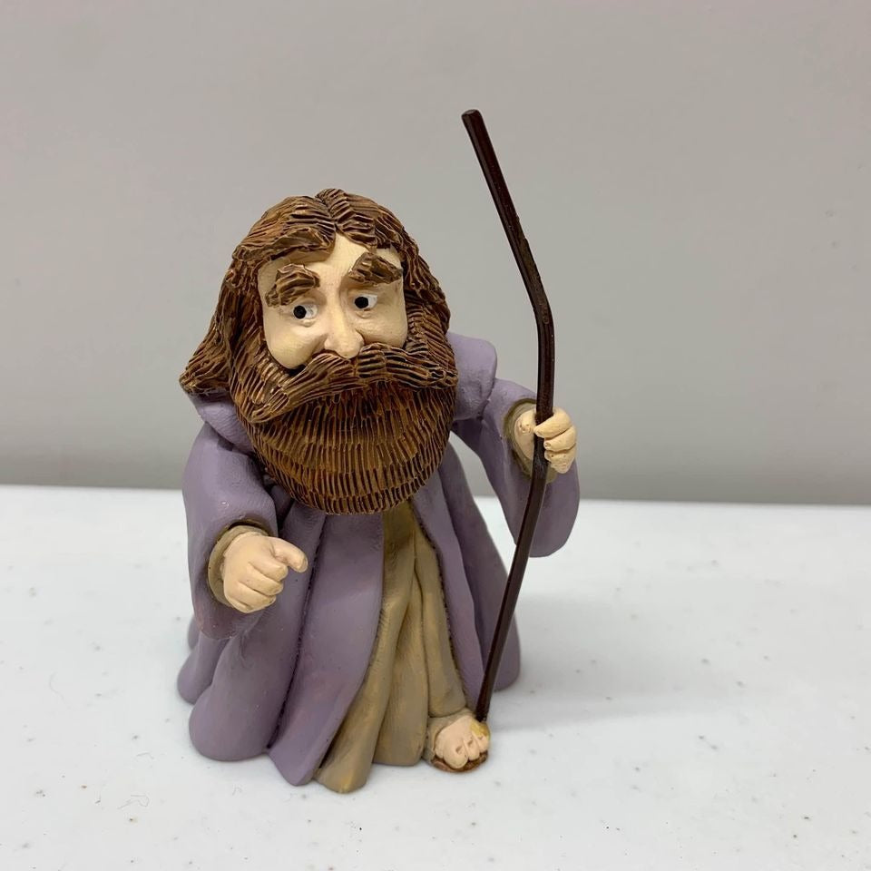 Enesco The Bethlehem Experience Joseph Figurine Born in a Manger 949930 Dennis Brown