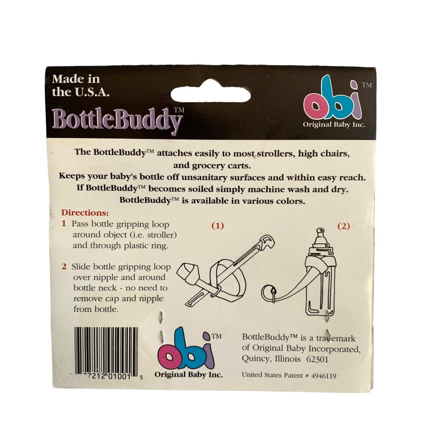 OBI BottleBuddy Bottle Buddy Vintage NOS New Old Stock In Packaging