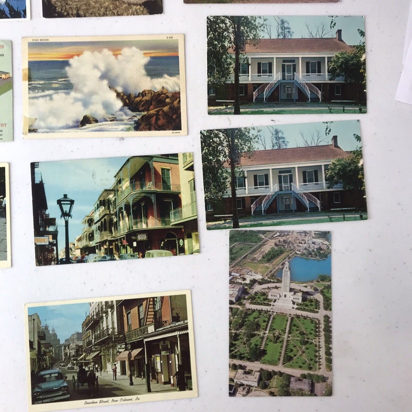 Lot 26 Vintage Postcards: Tropical States- New Orleans, LA, CA, TX, HI, etc.