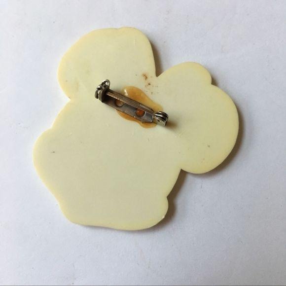 Vintage 1980s Minnie Mouse Plastic Pin