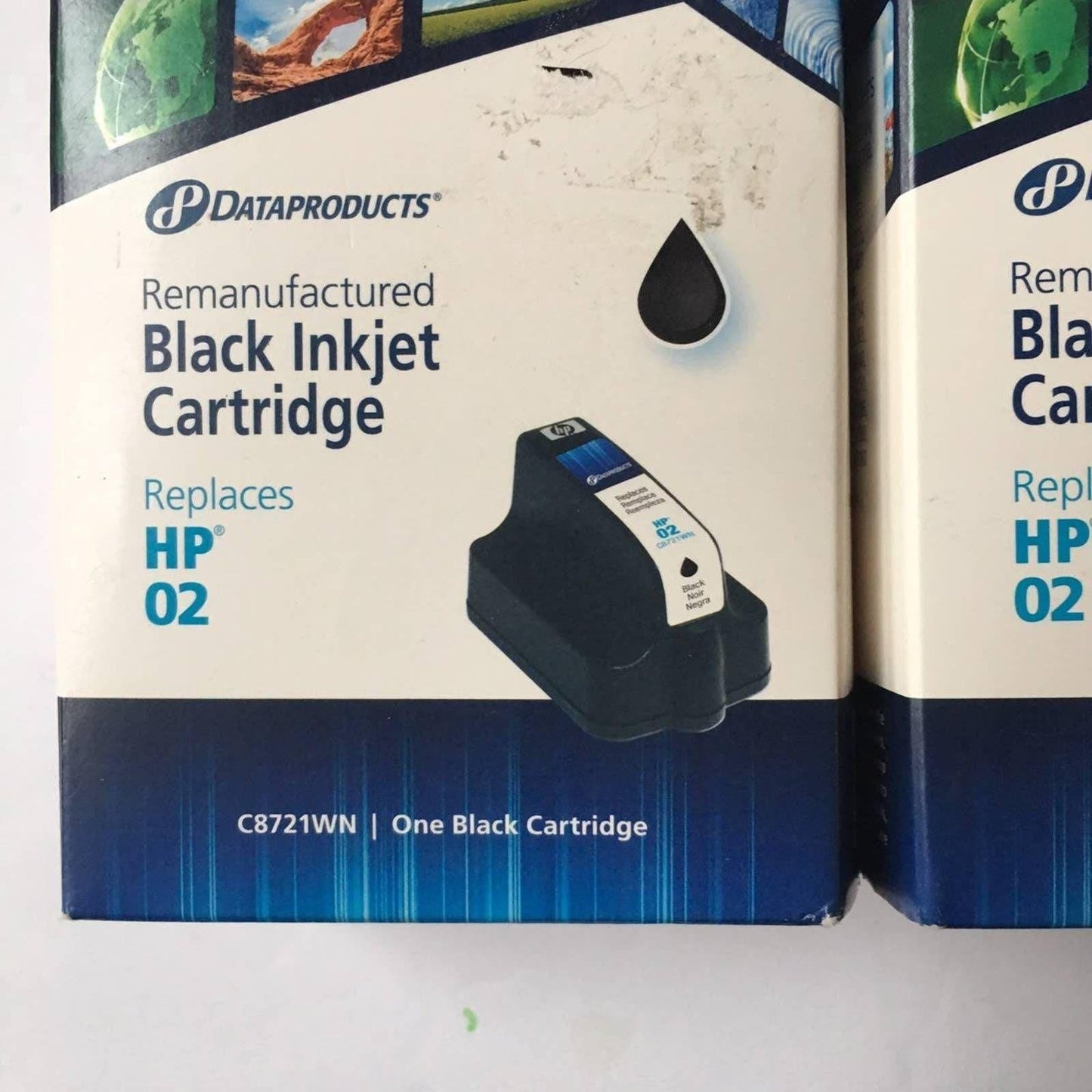 HP 02 remanufactured cartridge lot