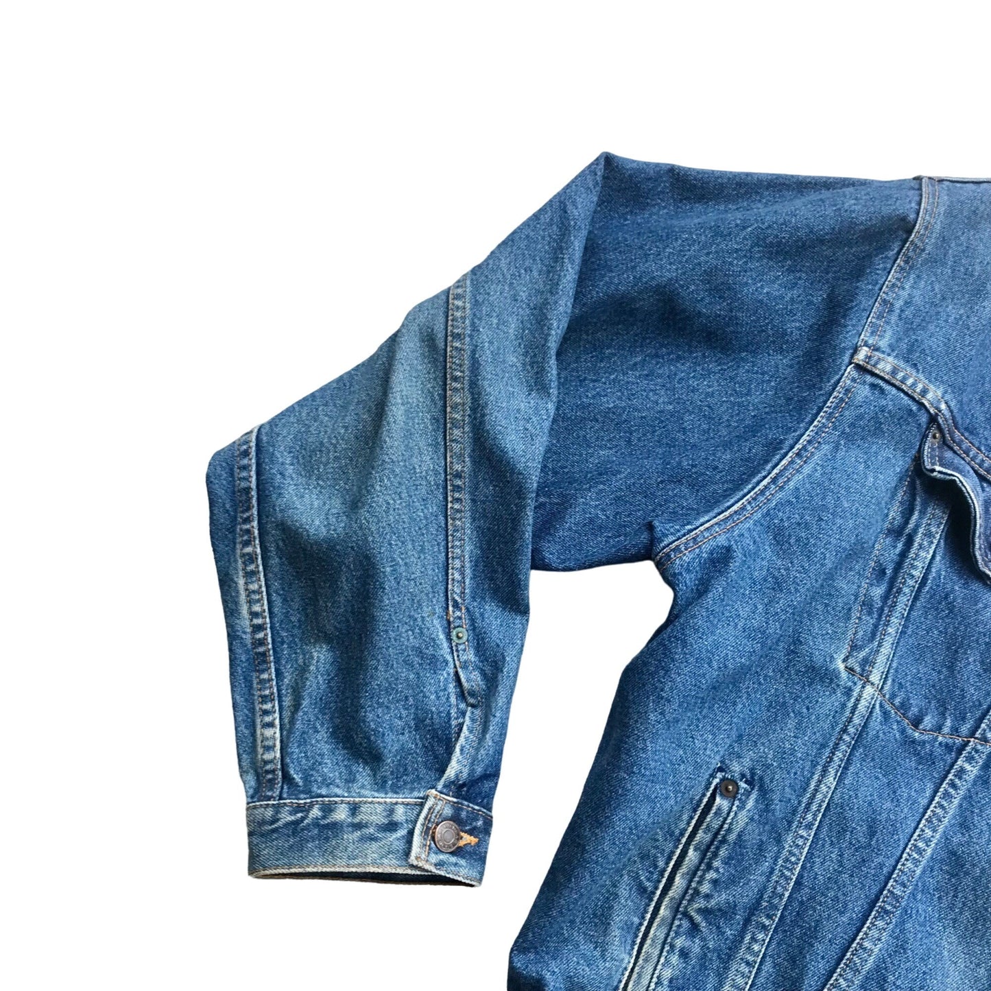 Vintage 2001 MSRA Back to the Fifties Jean Jacket Men's Size XXXL 50's