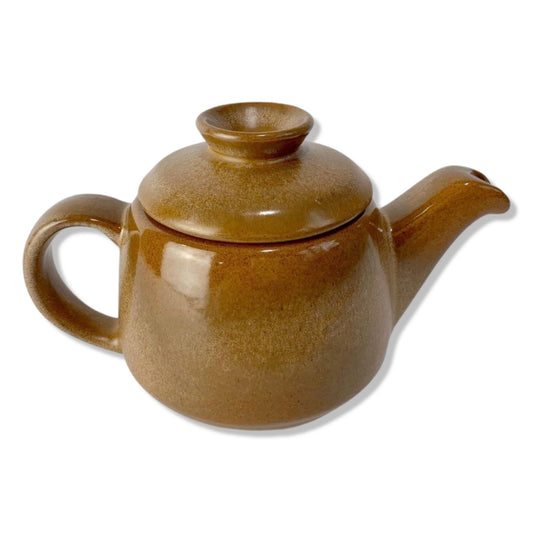 Frankoma 6J Brown Plainsman Teapot