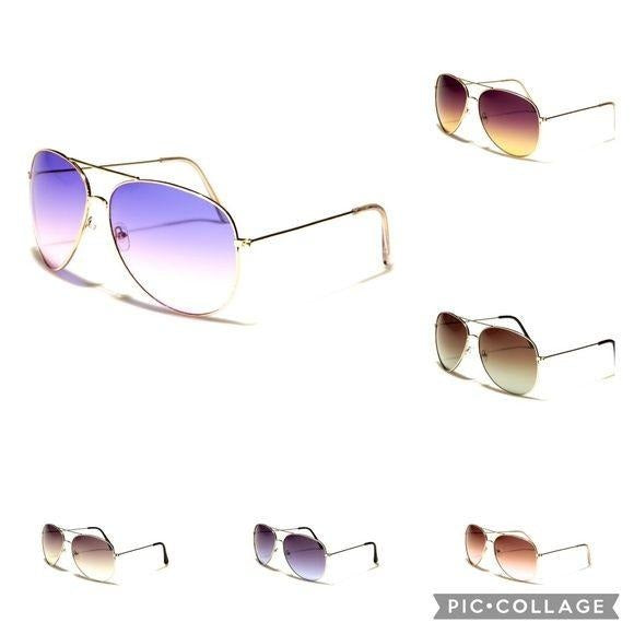 NEW Air Force Aviator Unisex Sunglasses Color D