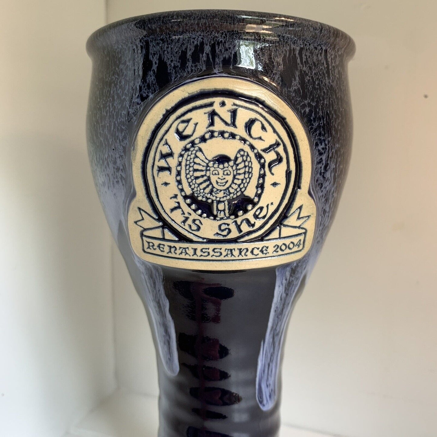 Deneen Pottery St. Paul Minnesota Renaissance Wench 2004 Goblet