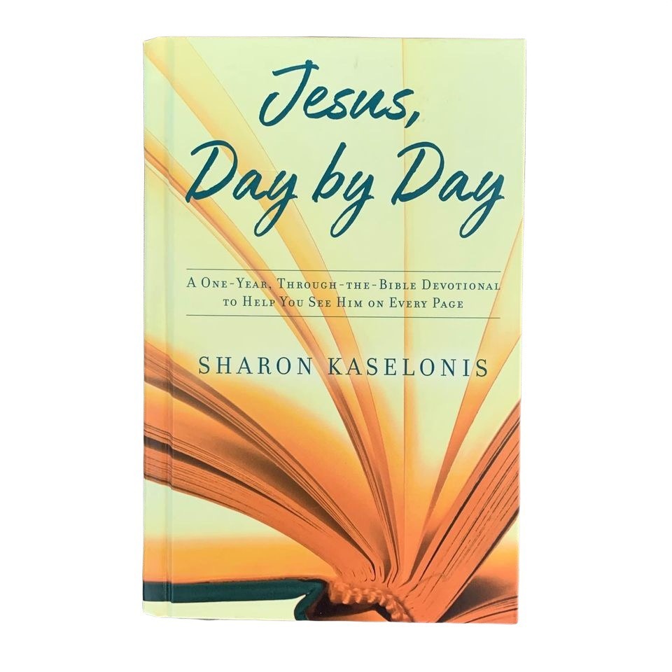 Jesus day by day devotional book by sharon kaselonis sunrise pickers