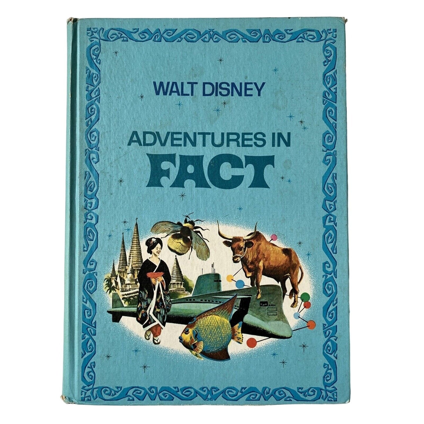 WALT DISNEY ADVENTURES IN FACT 1970 HC The Disney Parade