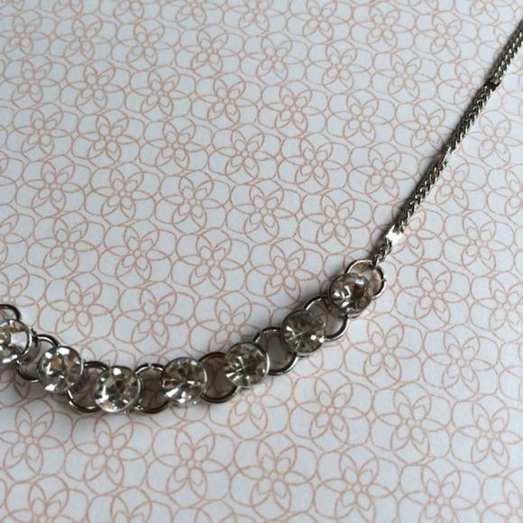 Bobby Rose Silver CZ Necklace