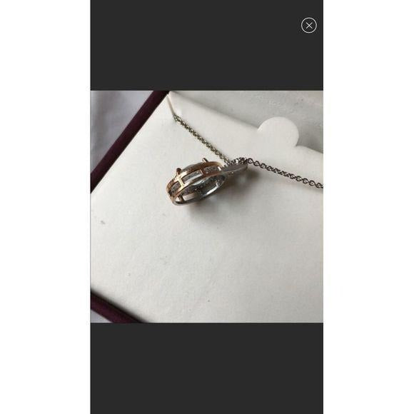 New Vintage Style Blue Crystal Necklace