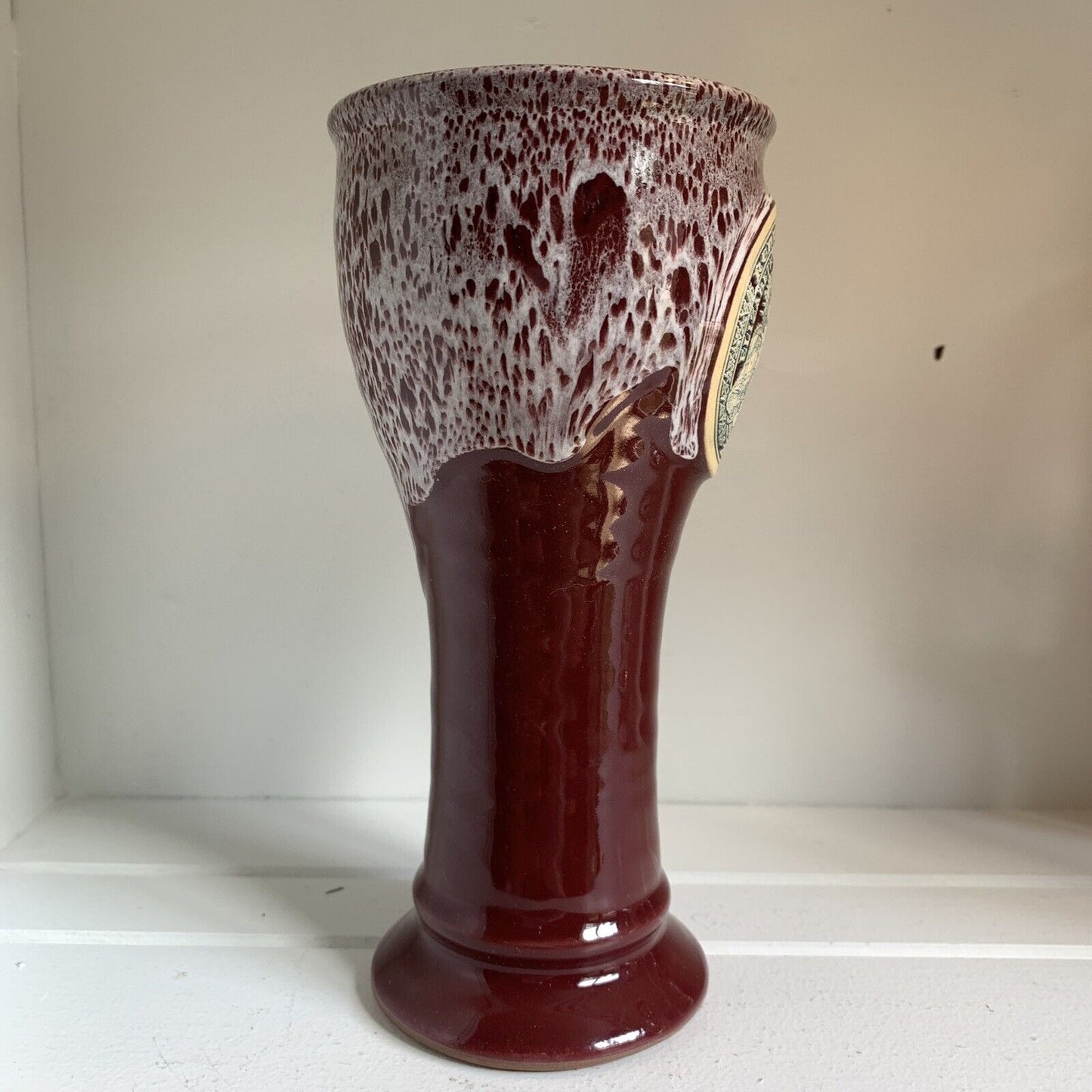 Deneen Pottery St. Paul Minnesota Renaissance Elizabeth Regina Goblet