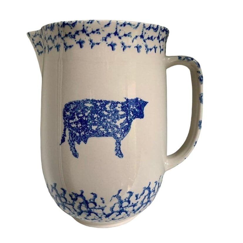 Folk Craft Cow Heart Pitcher