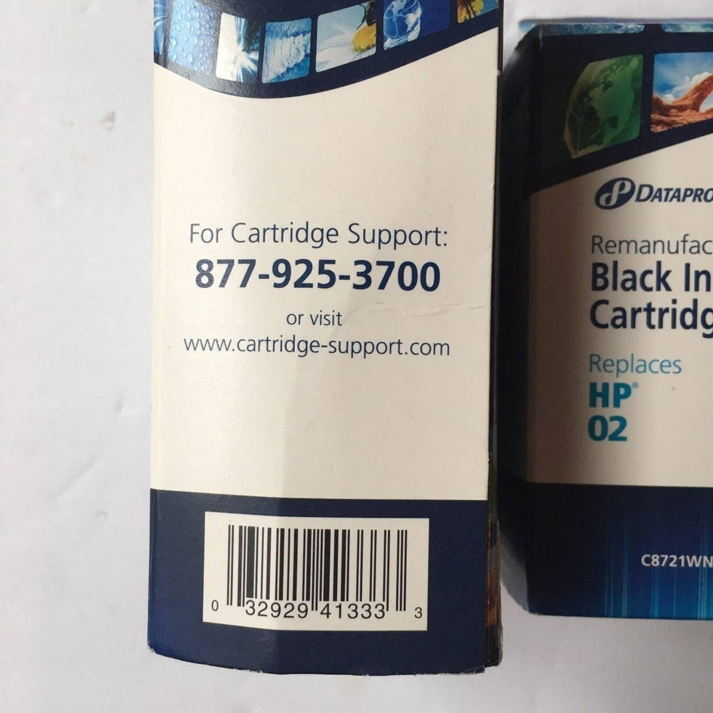 HP 02 remanufactured cartridge lot