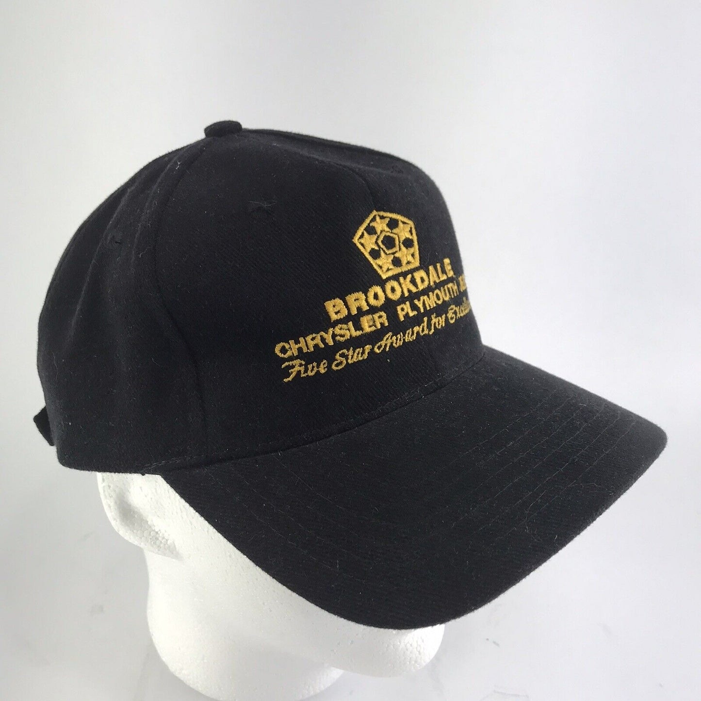 Vintage Brookdale Chrysler Plymouth Jeep Car Dealership Hat by Cobra Caps, MN