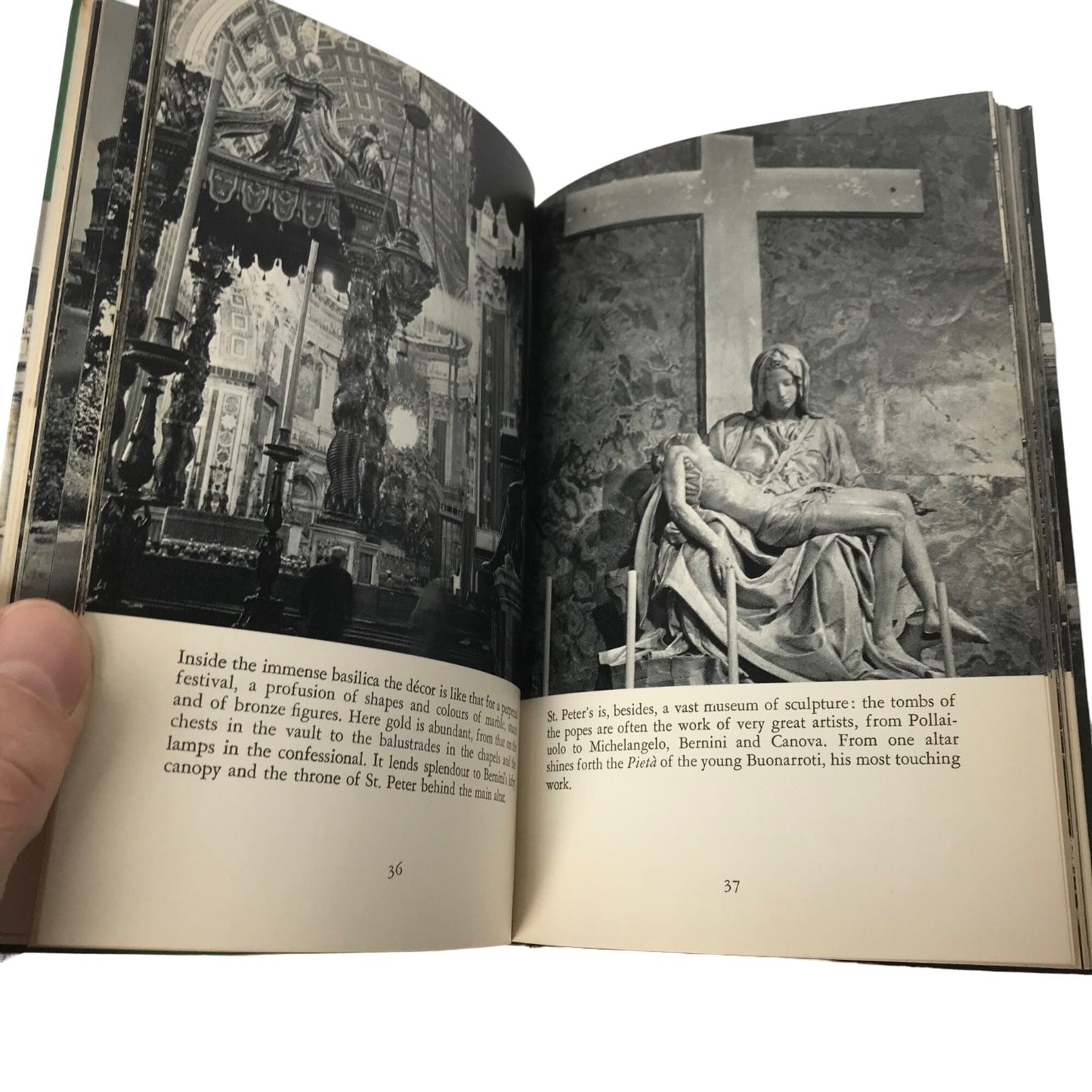 Vintage This is Rome, Photo Books of the World Book 1950's Black & White Roma, Italy