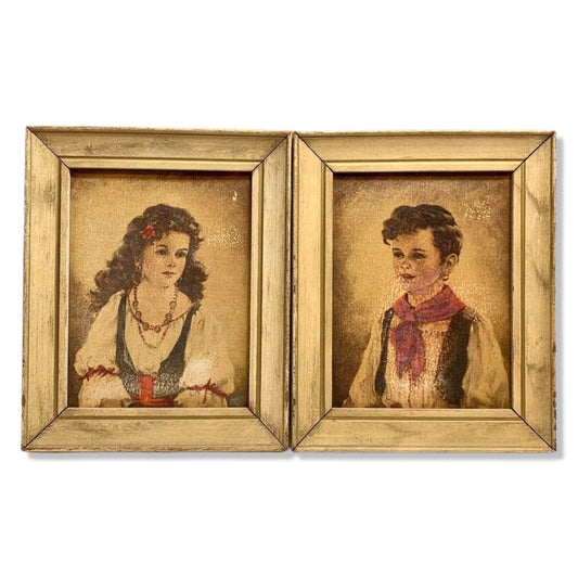 Ann Allaben Framed Portraits Prints Chiko Elena