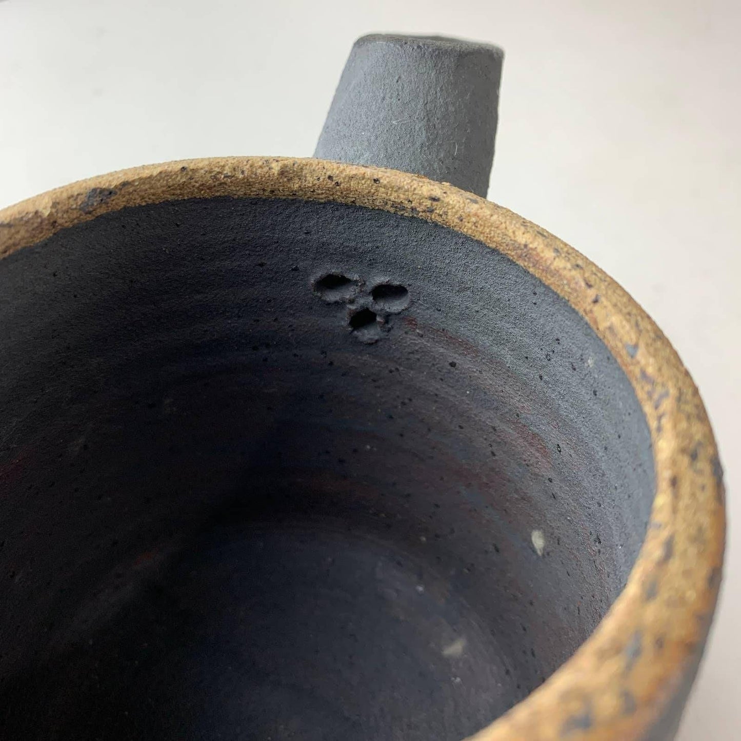 Vintage Handmade Ceramic Teapot