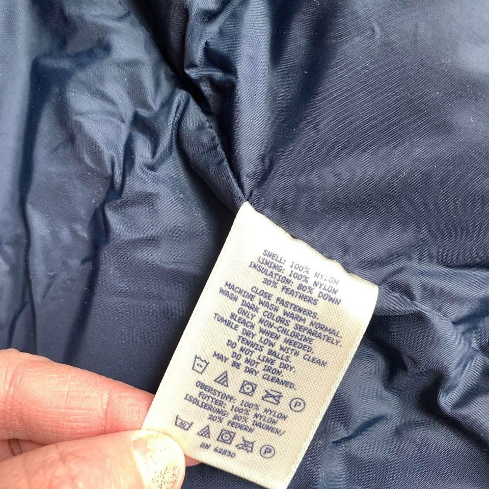 Land’s End Orange Boys Winter Vest Medium 6/7