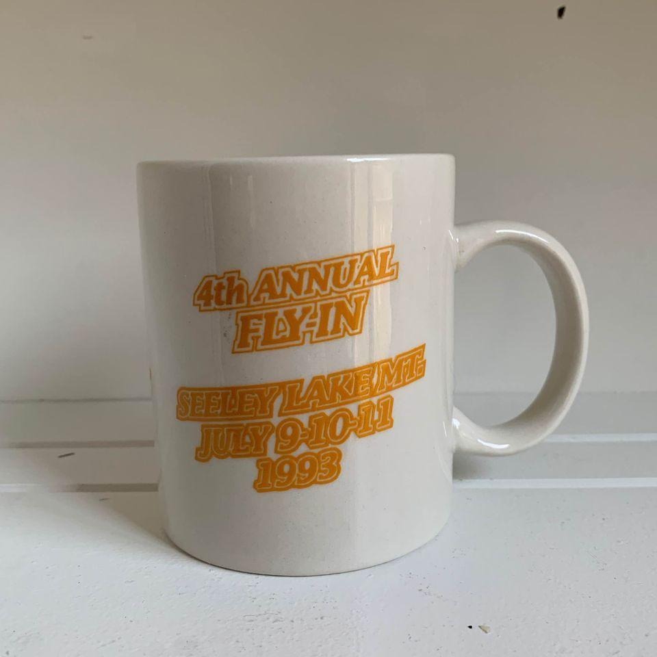 1993 Seeley Lake Montana Fly-In Coffee Mug Vintage