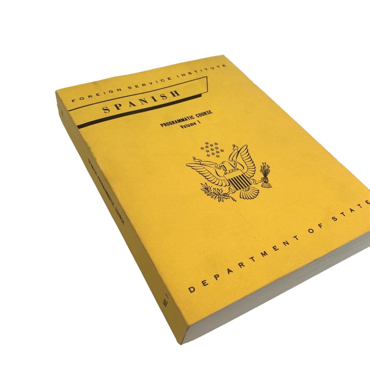 Vintage Foreign Service Institute Spanish Programmatic Course Dept of State 1967