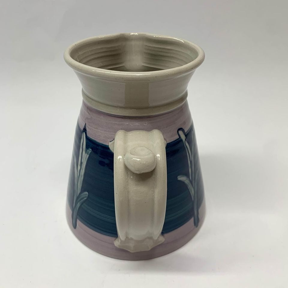 Artisan Painted Pottery Pitcher