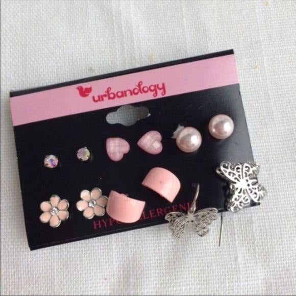 Urbanology New Pink Earrings Set