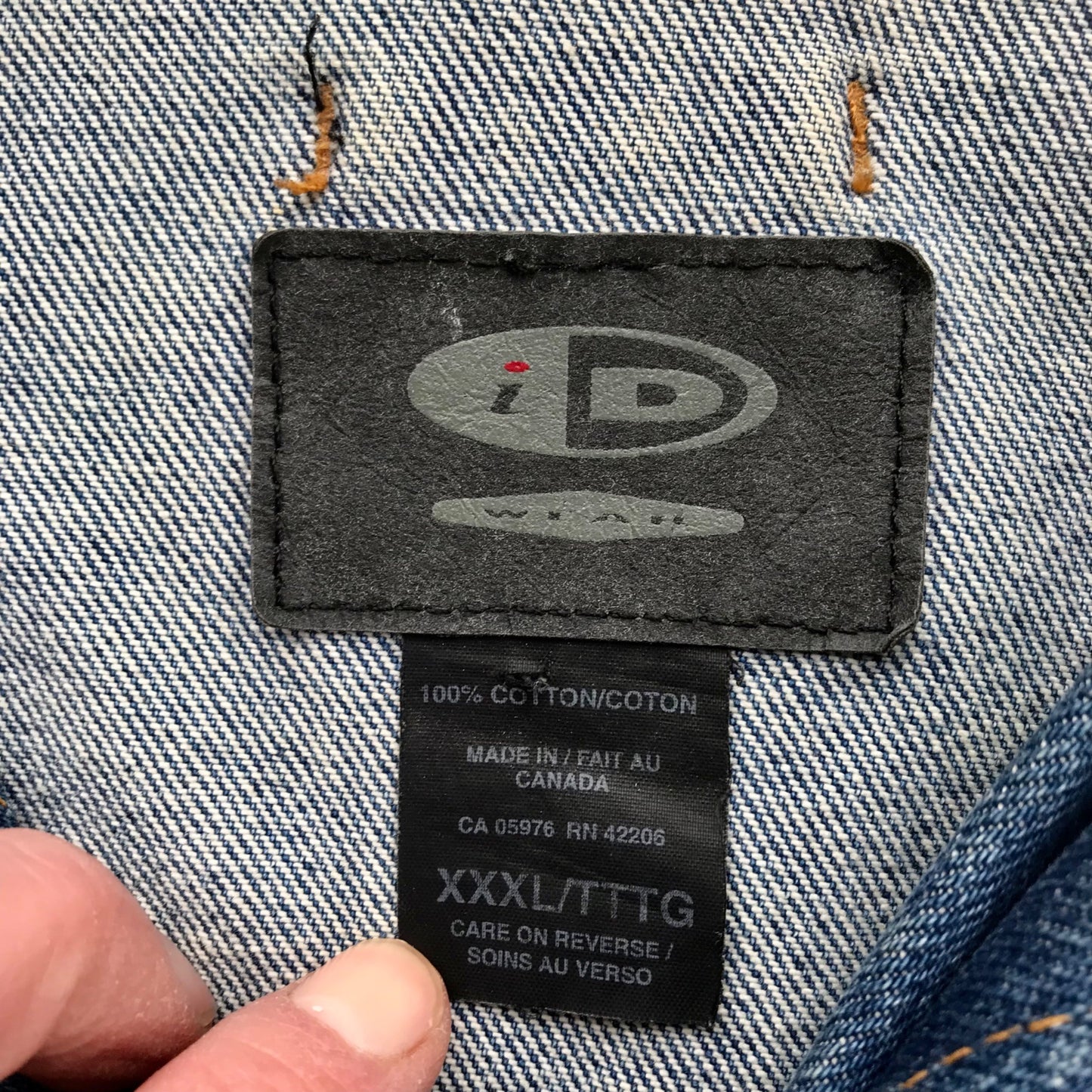 Vintage 2001 MSRA Back to the Fifties Jean Jacket Men's Size XXXL 50's