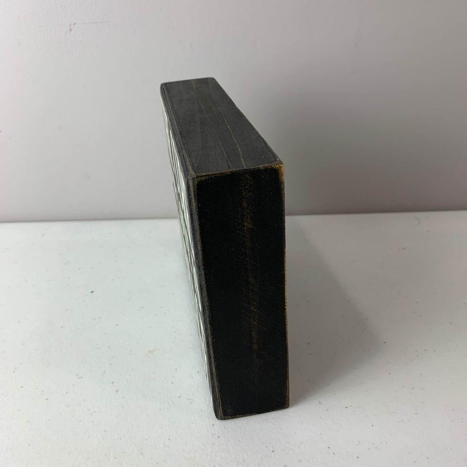 The Cure For Love Is Marriage Wooden Sign