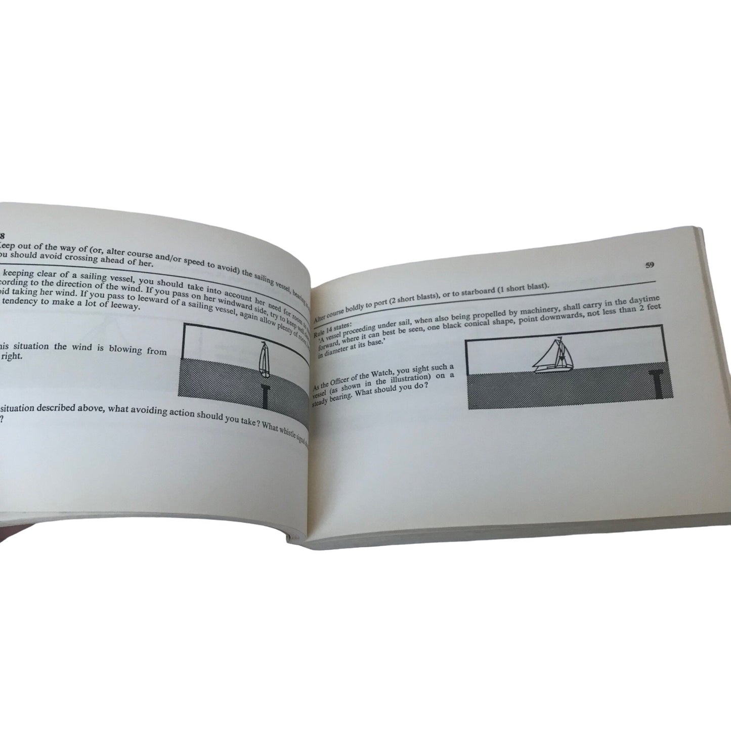 Vintage A Seaman's Guide to the Rule of the Road U.S. Naval Institute 1971 Book