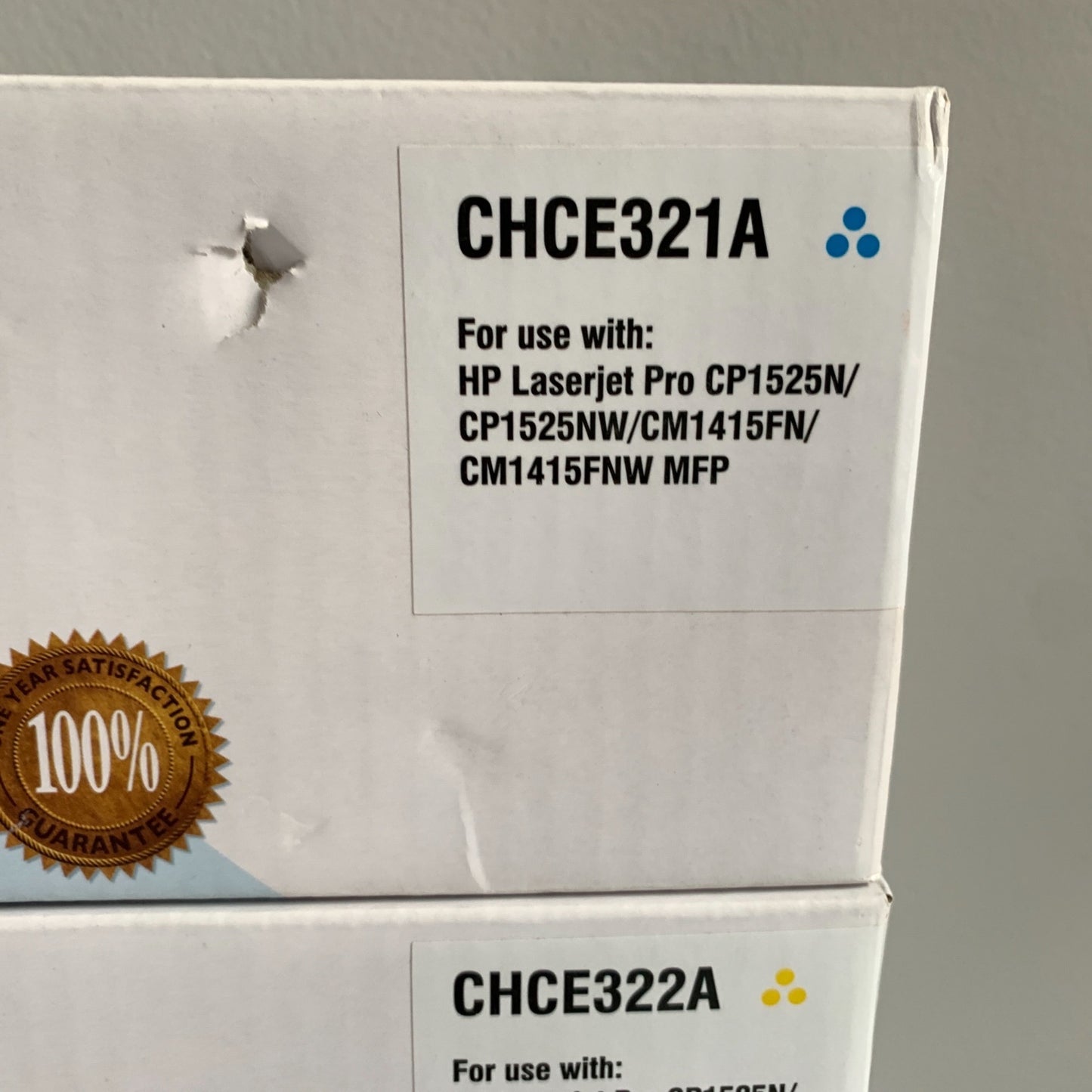 CHCE321A CHCE322A CHCE323A Toner Cartridges for HP Laserjet PRO CP1525N