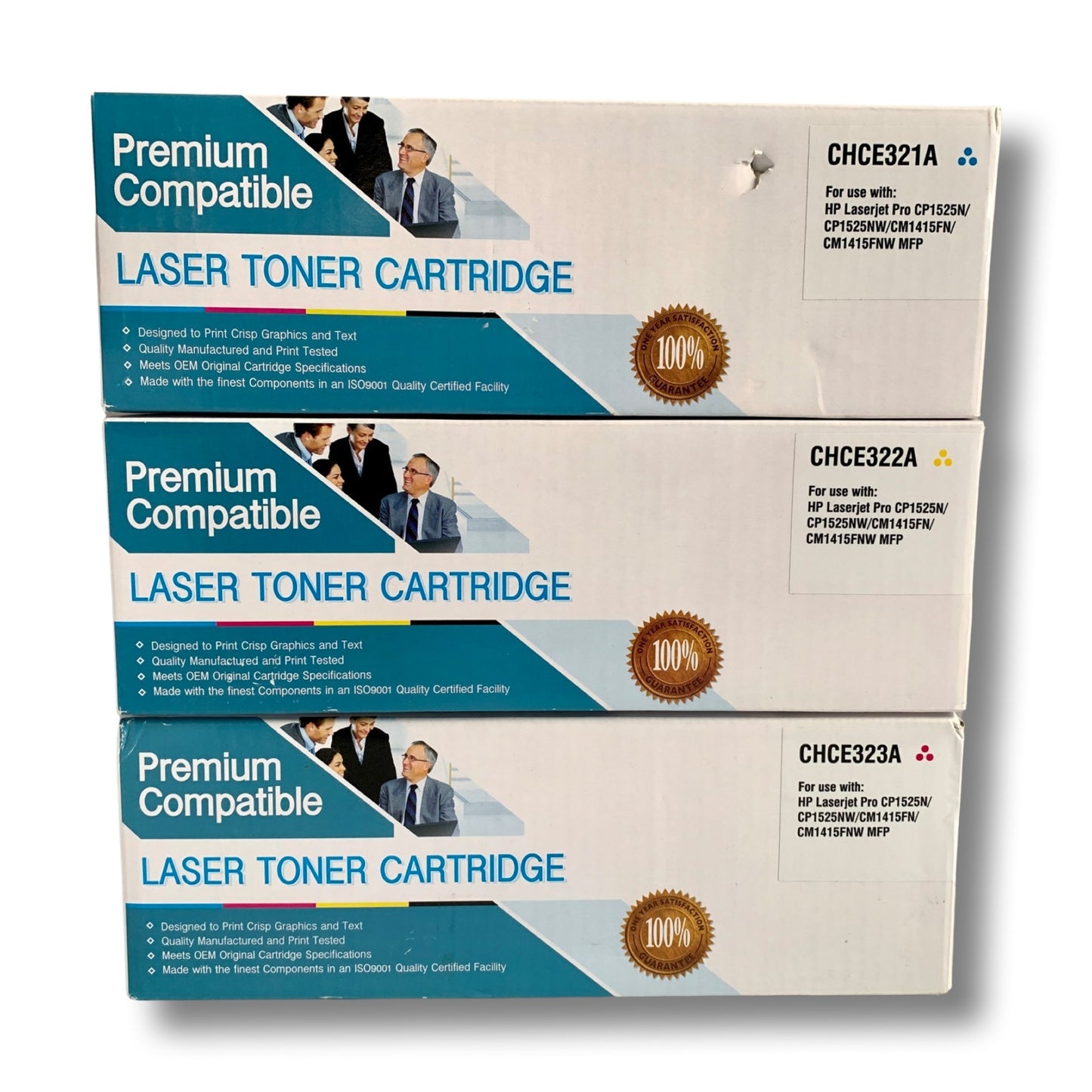 CHCE321A CHCE322A CHCE323A Toner Cartridges for HP Laserjet PRO CP1525N