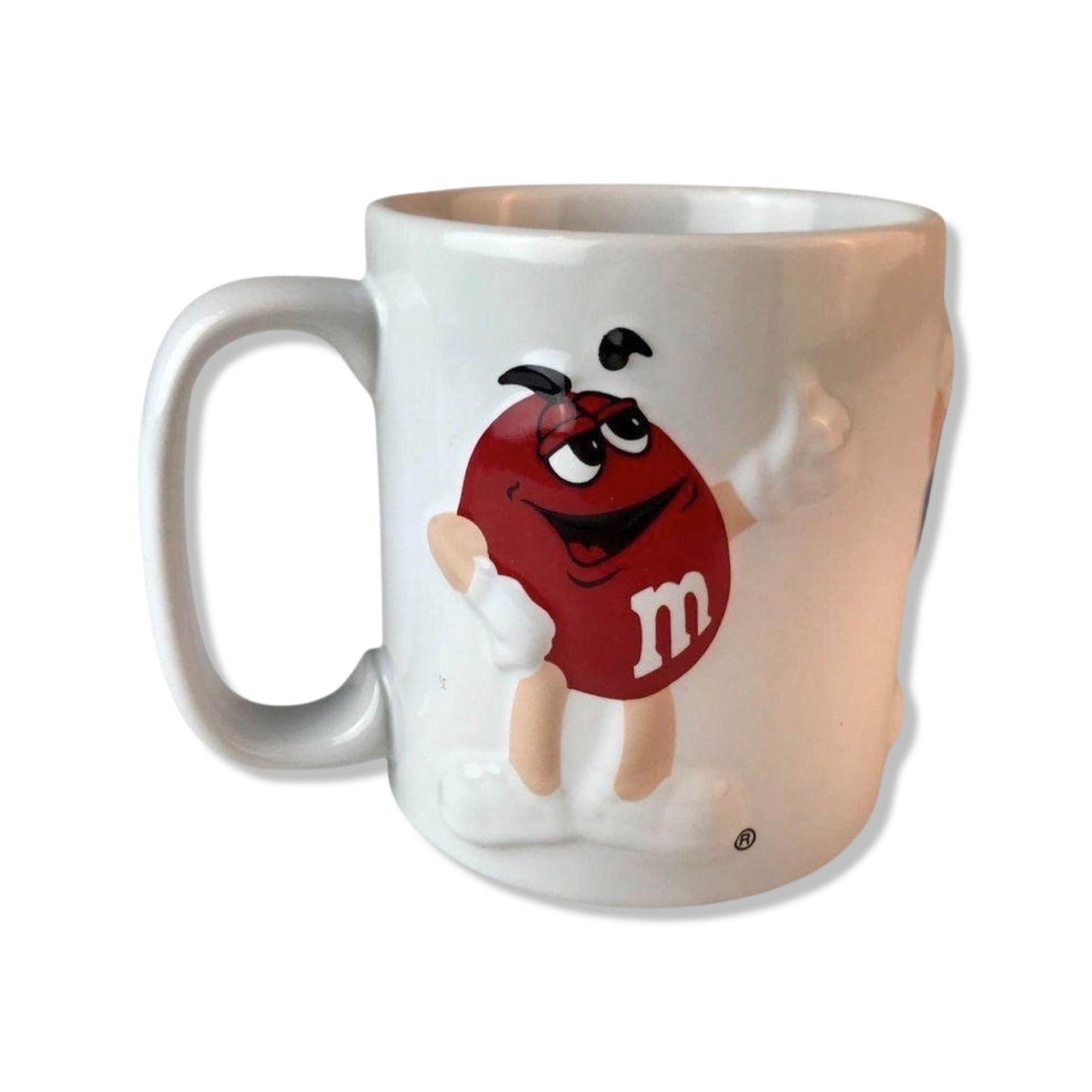 M&M’s Embossed White Coffee Mug