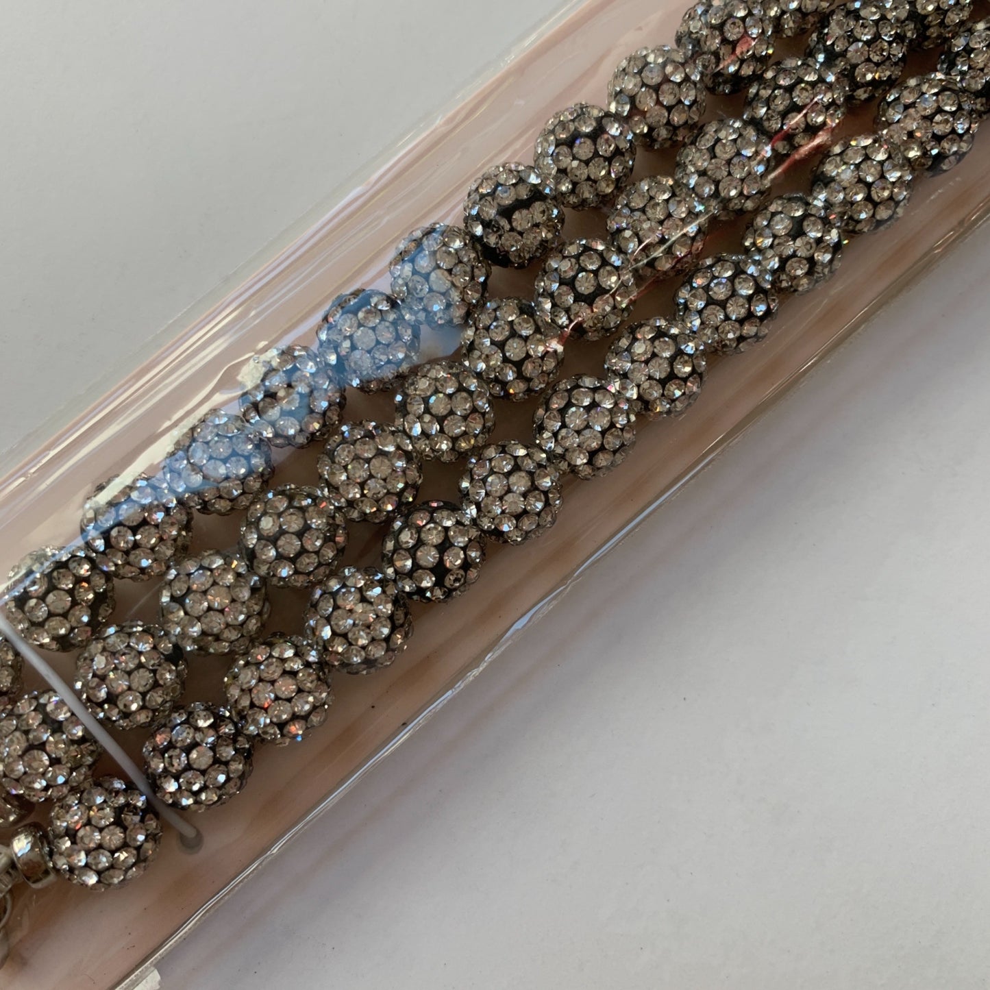 NEW Silver Beaded Apple Watch Band Bracelet