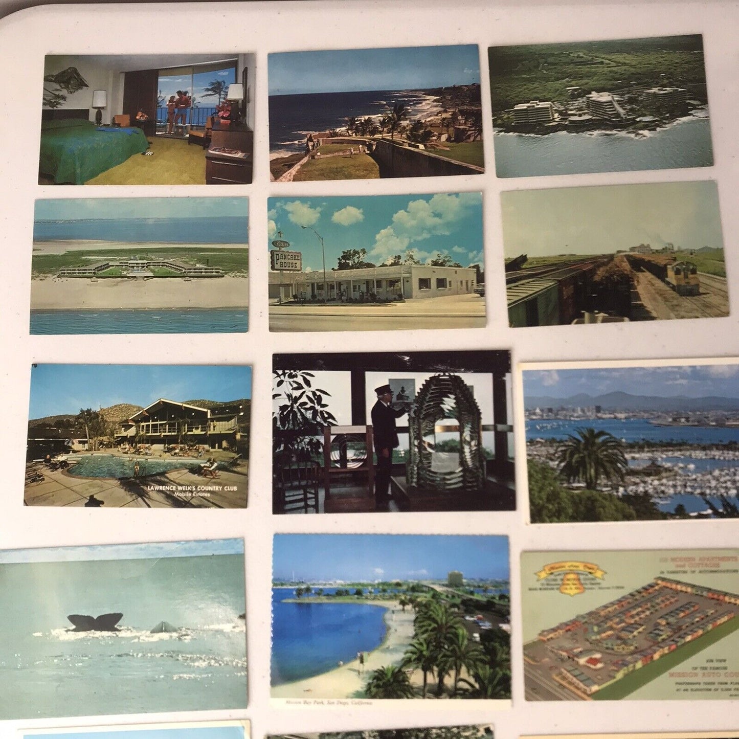 Lot 26 Vintage Postcards: Tropical States- New Orleans, LA, CA, TX, HI, etc.