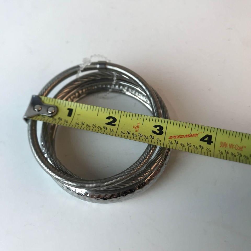 Set of 3 Bracelets Silver