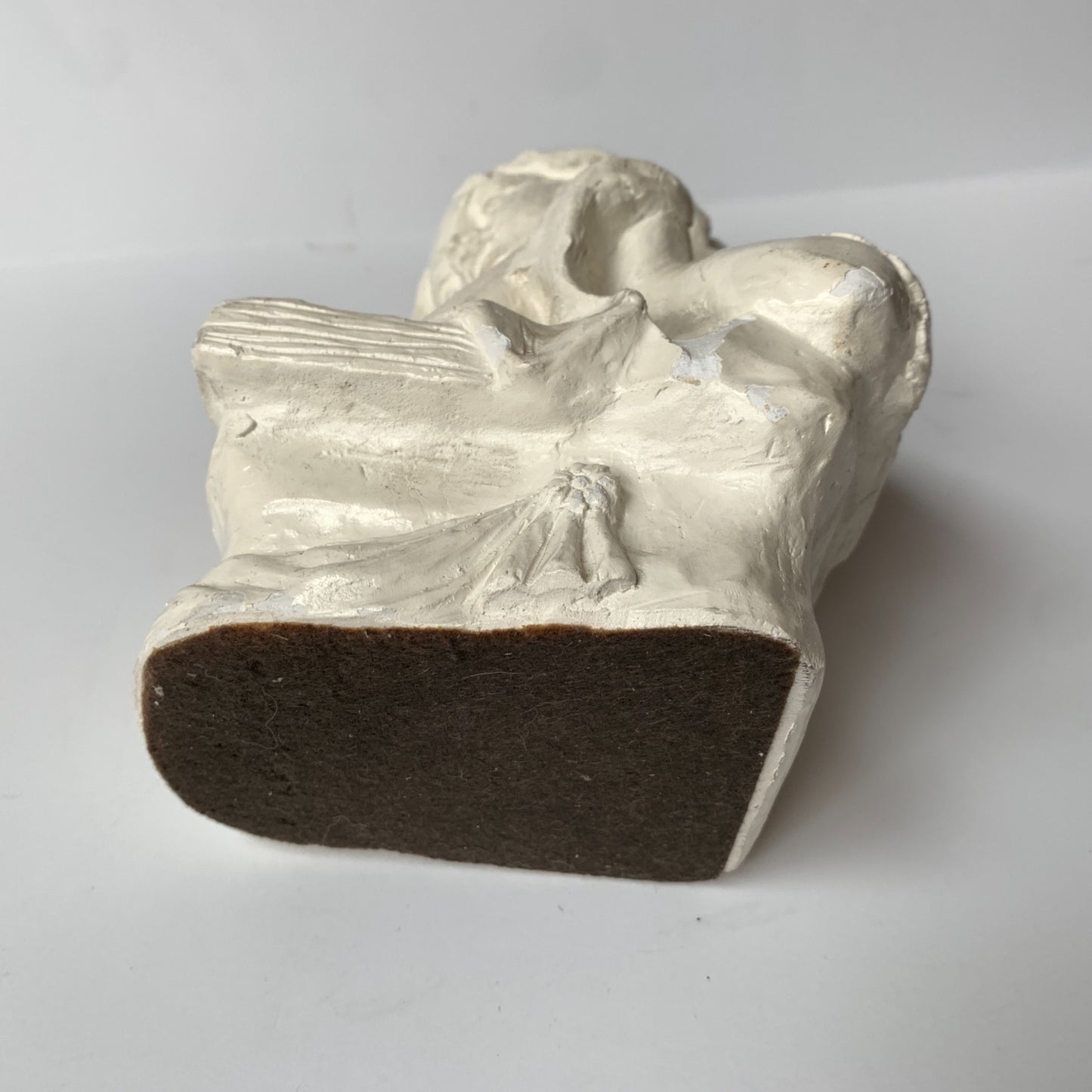 Austin Productions Entranced Girl Sculpture Vintage 1977 White