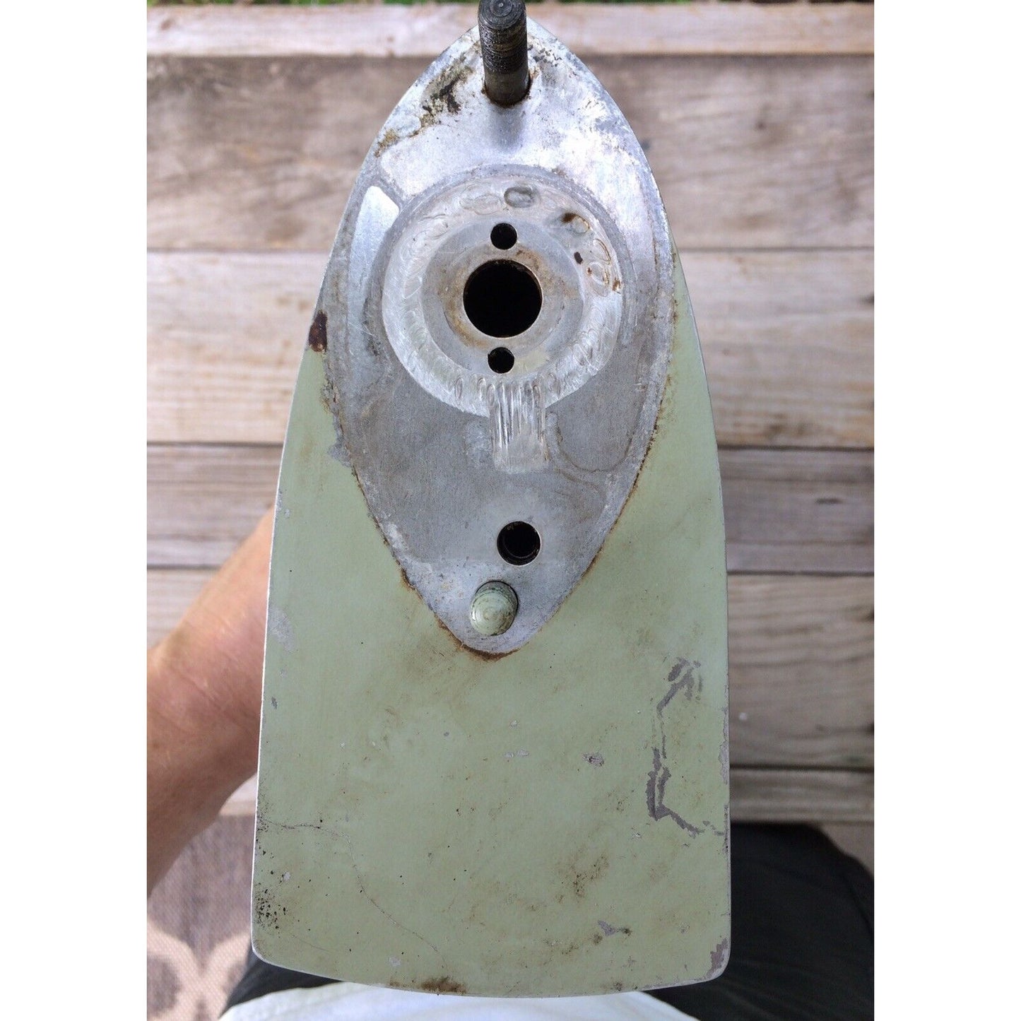 Scott Atwater 1947 3.5HP Model 461 Part No 108572 Exhaust Housing Mid Section