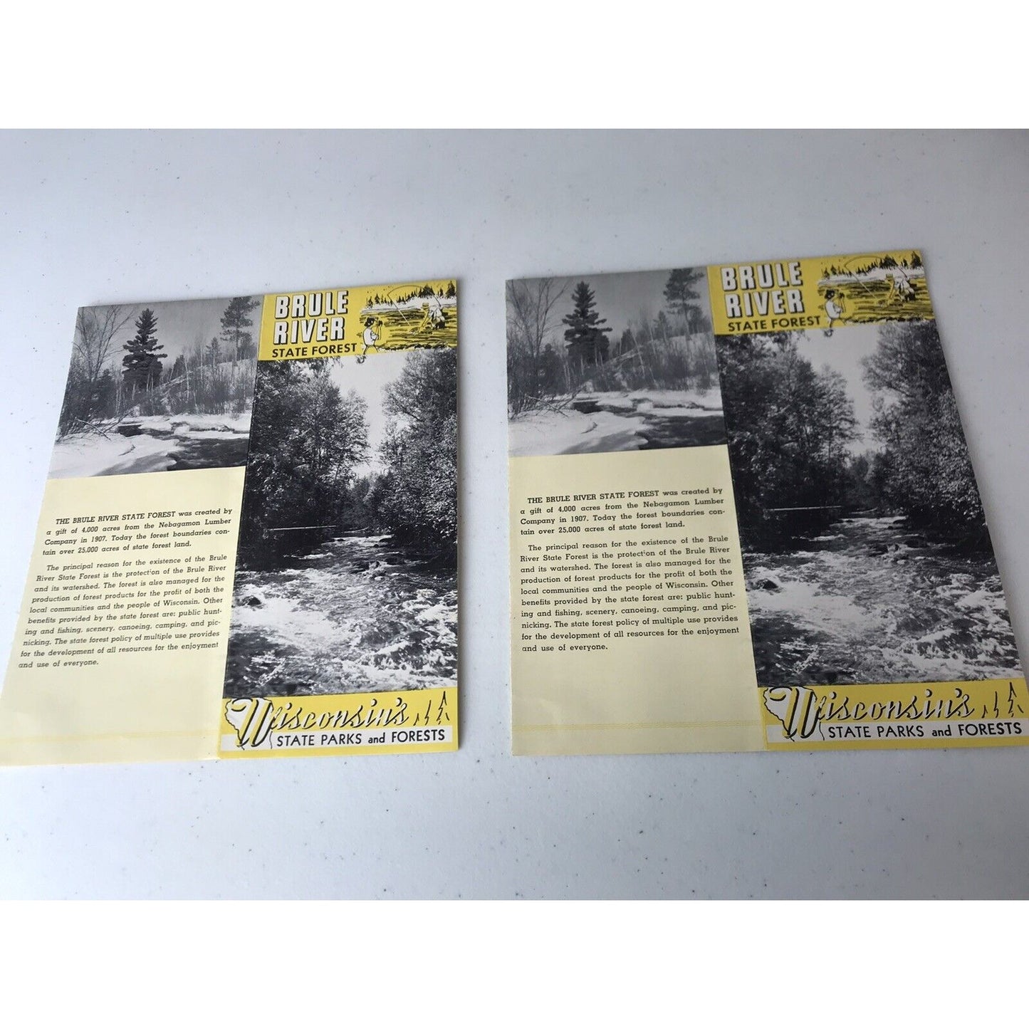 Lot Vintage Wisconsin Literature, Maps, Brochures AAA Directory & Other Ephemera