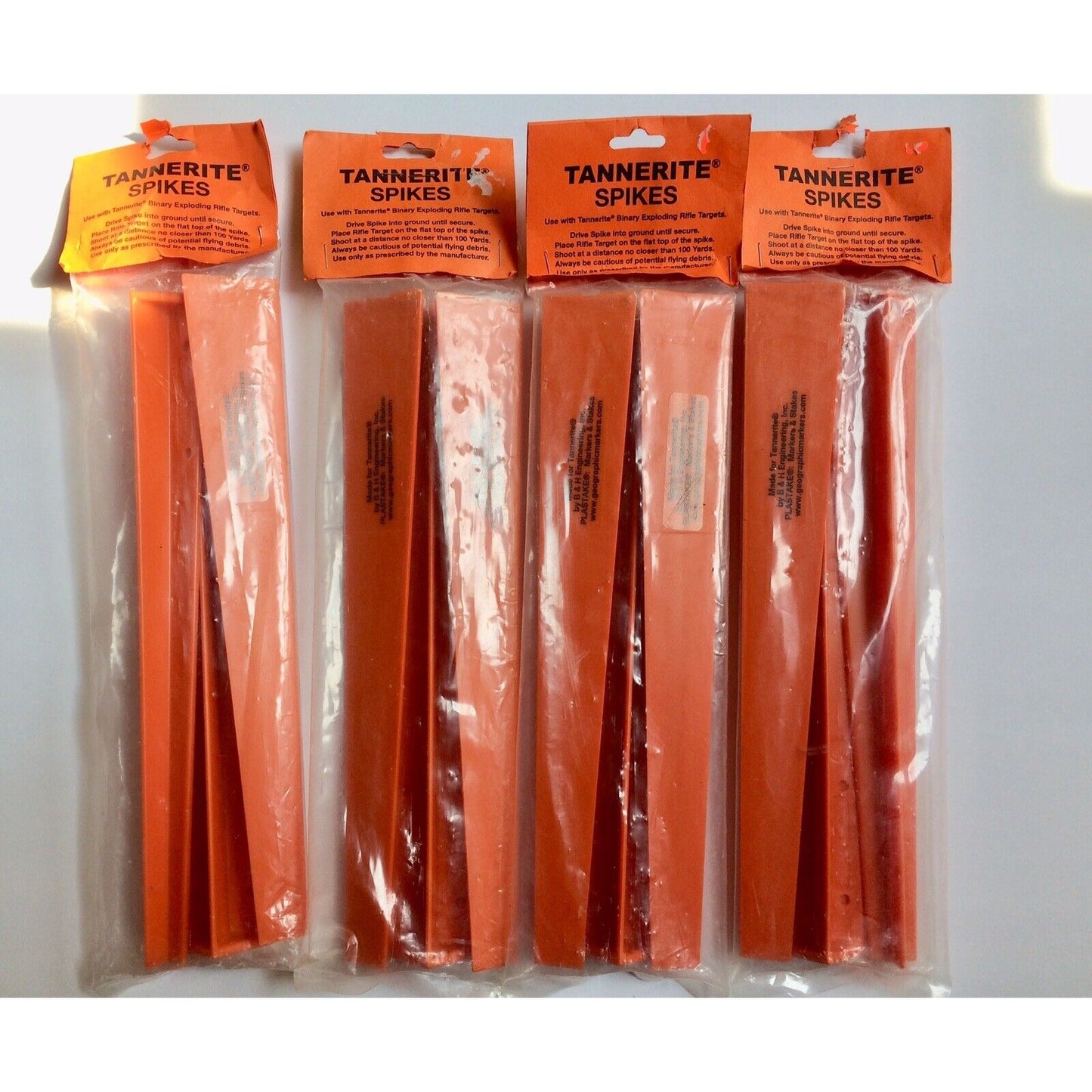 Lot Of 4 Packs Target Spikes (Total Of 12 Spikes!) Hunting Shooting