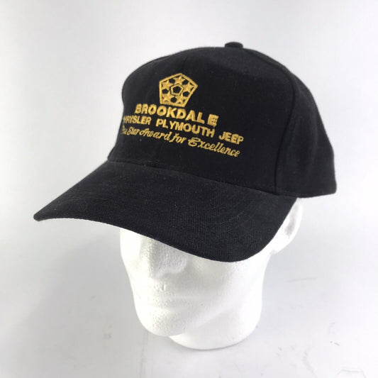 Vintage Brookdale Chrysler Plymouth Jeep Car Dealership Hat by Cobra Caps, MN