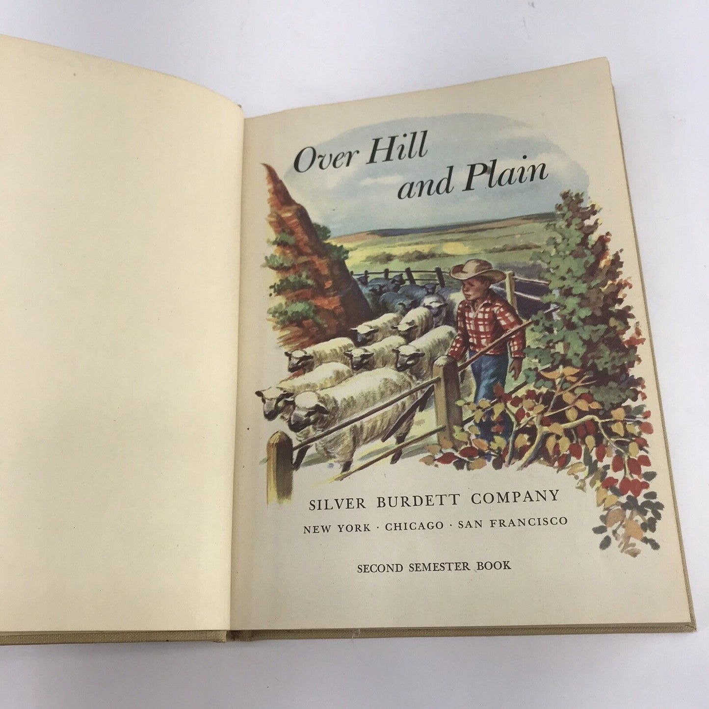 Lot 3 Vintage Books: Over Hill & Plain, Rise Up & Walk, Young Eagles